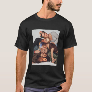 van gogh monalisa frida ... t-shirt