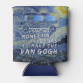 Van Gogh Monet Degas Funny Artist Pun Sterrennacht Blikjeskoeler (Voorkant)