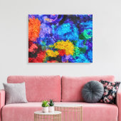 Van Gogh Monet Style Canvas Schilderkunst (Insitu (Woonkamer))