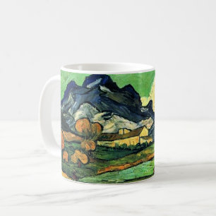 Van Gogh - Mont Gaussier met Mas de Saint-Paul Koffiemok