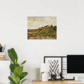 Van Gogh - Montmartre Hill met Quarry Poster (Thuiskantoor)