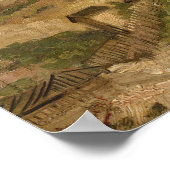 Van Gogh - Montmartre Hill met Quarry Poster (Hoek)