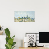 Van Gogh - Montmartre Windmolens En Moestuin Poster (Thuiskantoor)