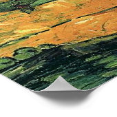 Van Gogh - Mount Gaussier, beroemd schilderij, Poster (Hoek)