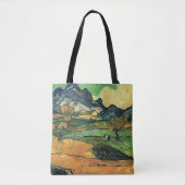 Van Gogh - Mount Gaussier, beroemd schilderij, Tote Bag (Voorkant)