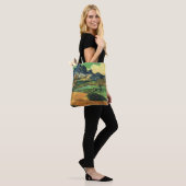 Van Gogh - Mount Gaussier, beroemd schilderij, Tote Bag (Op model)