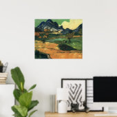 Van Gogh - Mount Gaussier Poster (Thuiskantoor)