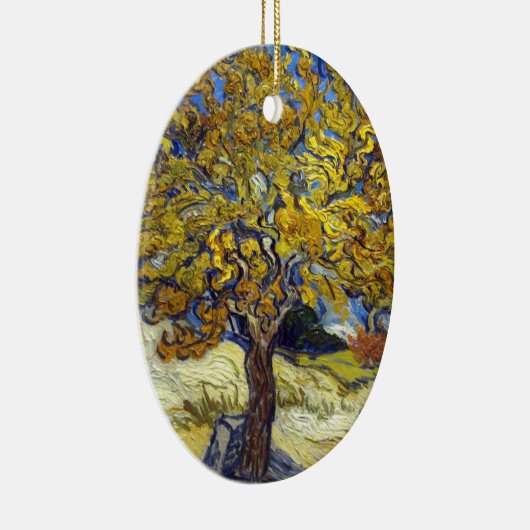Van Gogh Mulberry Tree Impressionisme Art Keramisch Ornament (Rechts)
