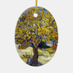 Van Gogh Mulberry Tree Impressionisme Art Keramisch Ornament