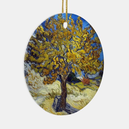 Van Gogh Mulberry Tree Impressionisme Art Keramisch Ornament (Rechts)