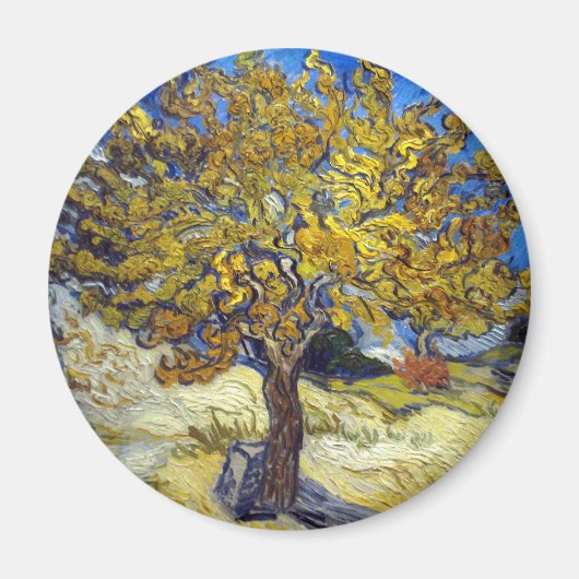 Van Gogh Mulberry Tree Impressionisme Art Magneet (Voorkant)