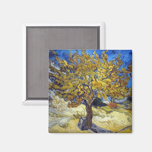 Van Gogh Mulberry Tree Impressionisme Art Magneet (Voorkant / Achterkant)