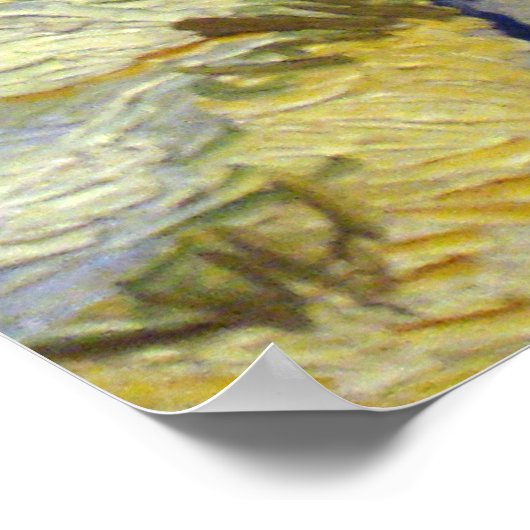 Van Gogh Mulberry Tree Impressionisme Art Poster (Hoek)