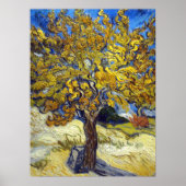 Van Gogh Mulberry Tree Impressionisme Art Poster (Voorkant)