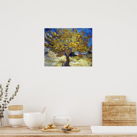Van Gogh Mulberry Tree Impressionisme Art Poster (Keuken)