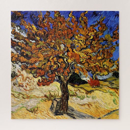 Van Gogh - Mulberry Tree Legpuzzel (Verticaal)