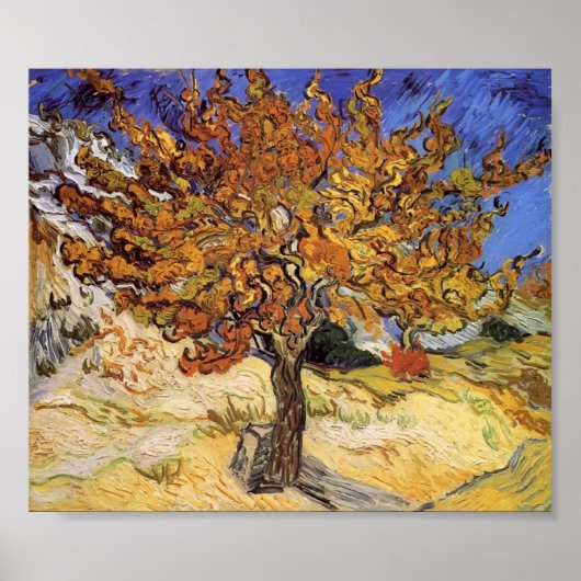 Van Gogh - Mulberry Tree Poster (Voorkant)