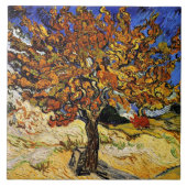 Van Gogh - Mulberry Tree Tegeltje (Voorkant)