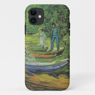 Van Gogh Nature het Lot van het Meer van de Boot iPhone 11 Hoesje