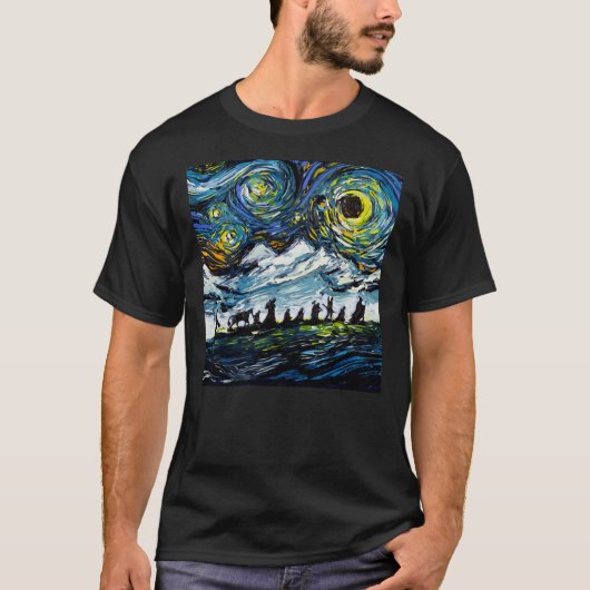 van Gogh Never Met The Fellowship  Classic T-Shirt (Voorkant)