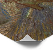 Van Gogh - Night (na Millet) Poster (Hoek)