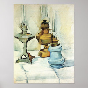 Van Gogh - Nog steeds leven met drie boeken Poster