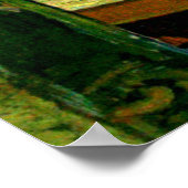 Van Gogh - Nog steeds leven met een Bord uien Poster (Hoek)