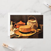 Van Gogh: Nog steeds leven met geel Pet Kaart (Voorkant / Achterkant in situ)