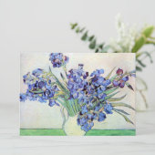 Van Gogh, nog steeds levensstijgingen in een vaas, Kaart (Staand voorkant)