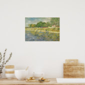 Van Gogh - Oever van de Seine Poster (Keuken)