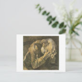 Van Gogh Old Man met kop in handen (F998) Briefkaart (Staand voorkant)