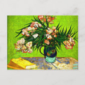 Van Gogh - Oleanders en Boeken Briefkaart (Voorkant)