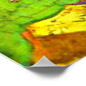 Van Gogh - Oleanders en Boeken Poster (Hoek)