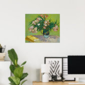 Van Gogh Oleanders Floral Painting Poster (Thuiskantoor)