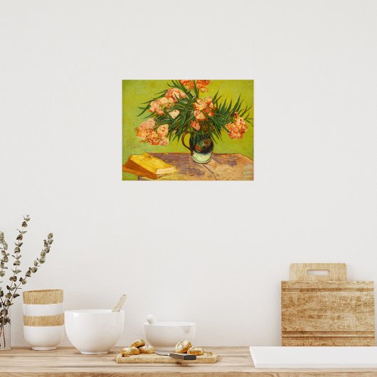 Van Gogh Oleanders Poster (Keuken)