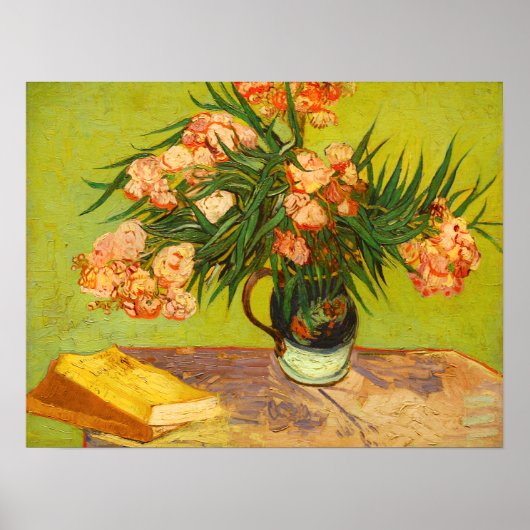 Van Gogh Oleanders Poster (Voorkant)
