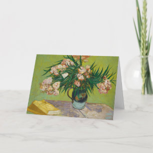 Van Gogh Oleanders Roze Bloemstuk Kunst Kaart