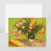 Van Gogh Oleanders Uitnodigingen (Voorkant / Achterkant)