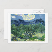 Van Gogh | olijfbomen | Adreswijziging Aankondigingskaart (Voorkant / Achterkant)