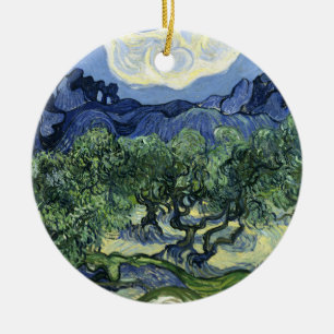 Van Gogh Olijfbomen - Blue Mountain Art Keramisch Ornament