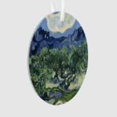 Van Gogh Olijfbomen - Blue Mountain Art Ornament (voorkant)