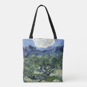 Van Gogh olijfbomen - Blue Mountain Art Tote Bag (Achterkant)