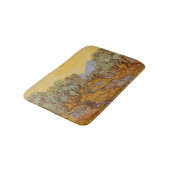 Van Gogh olijfbomen gele zon lucht Badmat (Gekanteld)