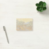 Van Gogh olijfbomen gele zon lucht Post-it® Notes (Kantoor)