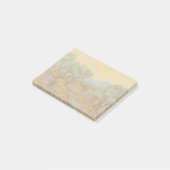 Van Gogh olijfbomen gele zon lucht Post-it® Notes (Schuin)