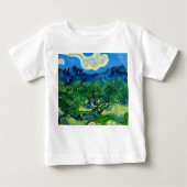 Van Gogh Olijfbomen in een bergachtig landschap (Voorkant)