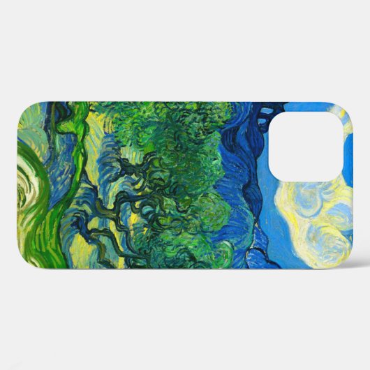 Van Gogh Olijfbomen in een bergachtig landschap Case-Mate iPhone Case (Achterkant (horizontaal))