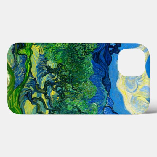 Van Gogh Olijfbomen in een bergachtig landschap Case-Mate iPhone Case (Achterkant (horizontaal))