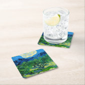 Van Gogh Olijfbomen in een bergachtig landschap Kartonnen Onderzetters (Insitu)