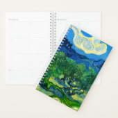 Van Gogh Olijfbomen in een bergachtig landschap Planner (Display)